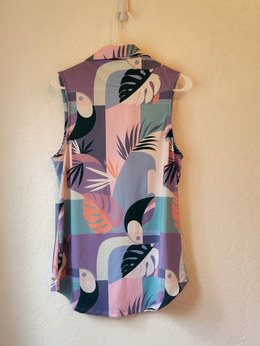 Bad Birdie Monstera Polo Tank - Picture 2 of 5